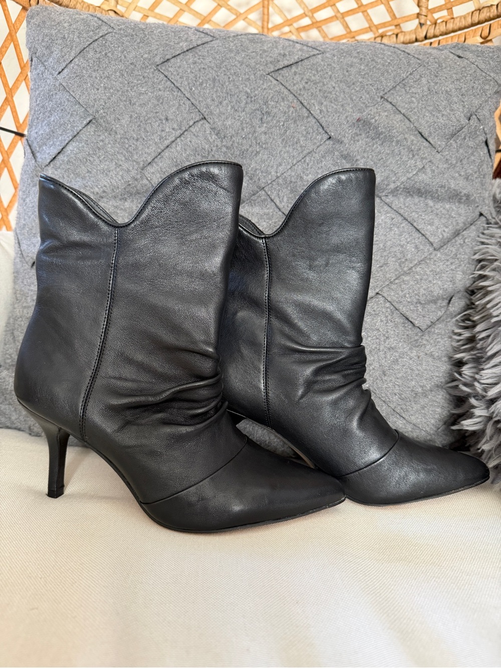 Vince Camuto (Andrissa)Leather Ankle Boots